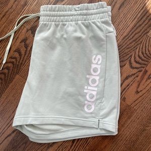 Womens Adidas shorts NWT 
Pretty sea-foam green shade 
Size 1x